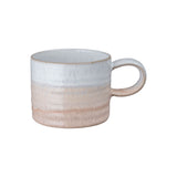 Denby Stoneware Kiln 295ml Small Ridged Mug - Coral