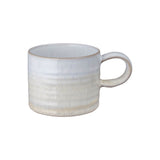 Denby Stoneware Kiln Accents 295ml Small Ridged Mug - Lemon