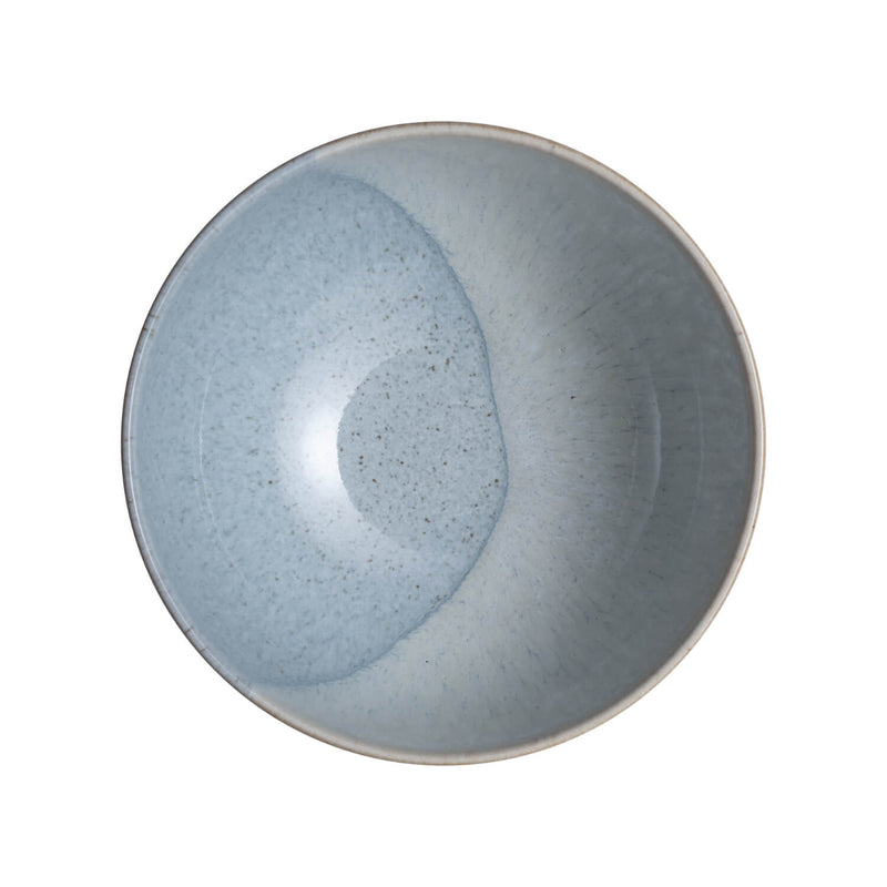 Denby Stoneware Kiln Accents 13cm Rice Bowl - Light Blue