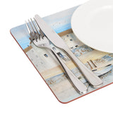 Creative Tops Set Of 6 Premium Placemats - Cornish Harbour