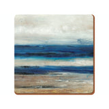 Creative Tops Set Of 6 Premium Coasters - Blue Abstract