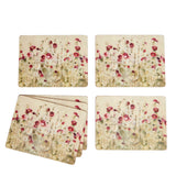 Creative Tops Set Of 6 Premium Placemats - Wild Poppies