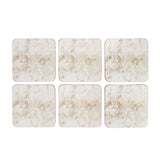 Creative Tops Set Of 6 Premium Coasters - Grey Marble