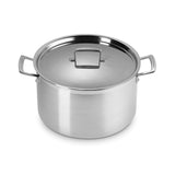 Le Creuset 3-Ply Stainless Steel Deep Round Casserole - 28cm