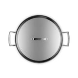 Le Creuset 3-Ply Stainless Steel Deep Round Casserole - 28cm