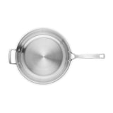 Le Creuset Classic 3-Ply Stainless Steel 30cm Uncoated Frying Pan with Helper Handle