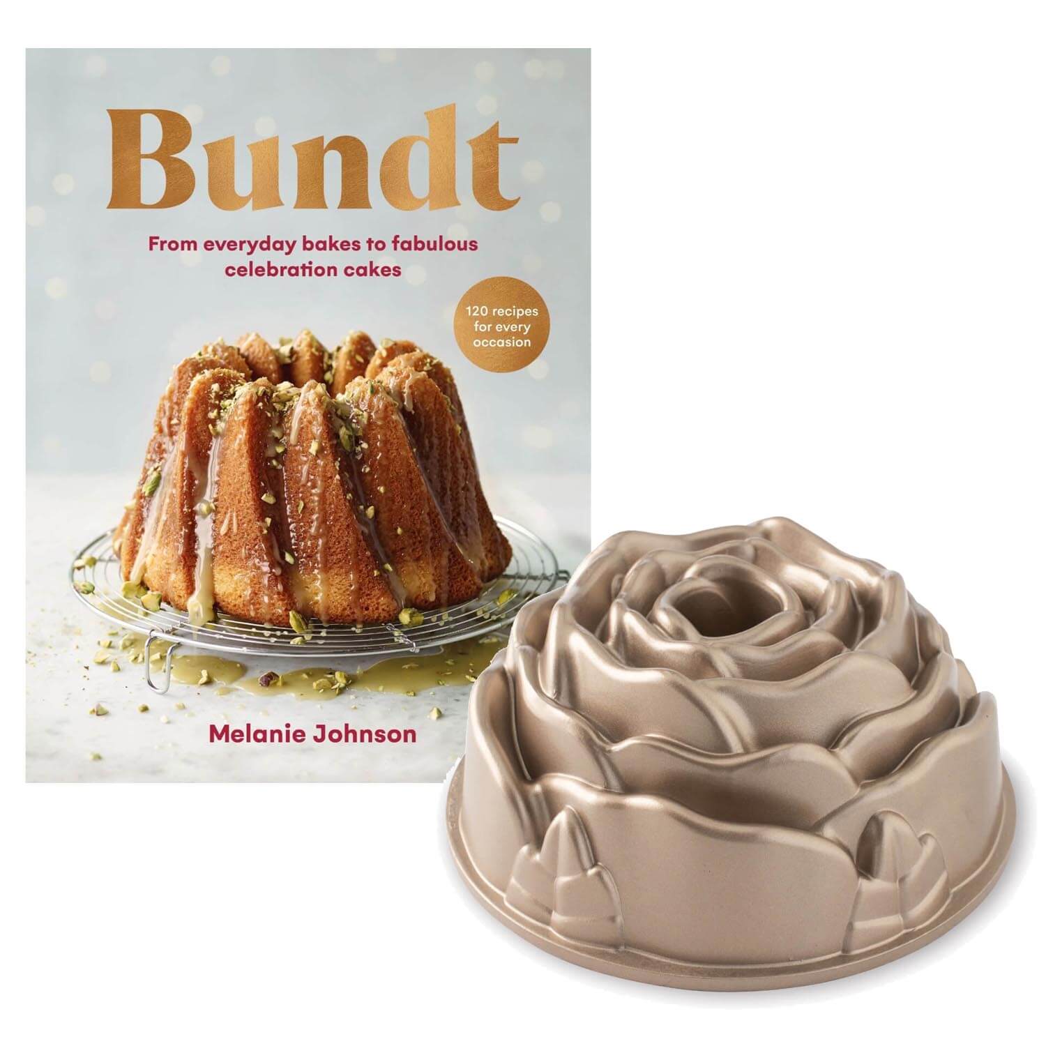 Buy Nordic Ware | Rose Bundt Pan - Toffee – Potters Cookshop