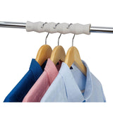 Joseph Joseph Orderly Shirts Clothes Rail Spacer Set - Ecru