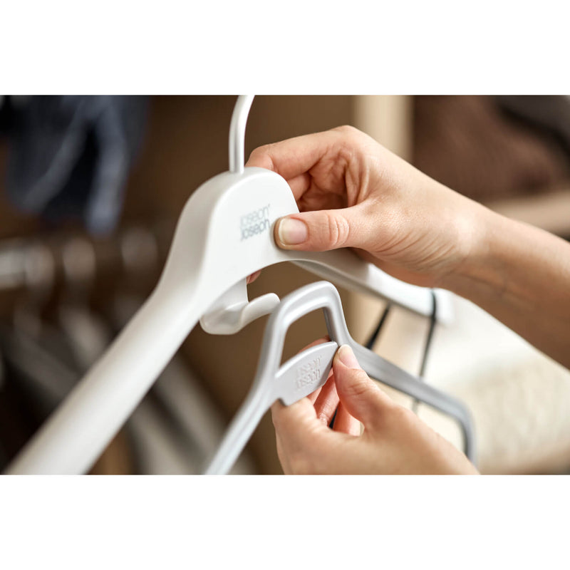 Joseph Joseph Orderly™ Set Of 2 Long Garment Hangers - Ecru