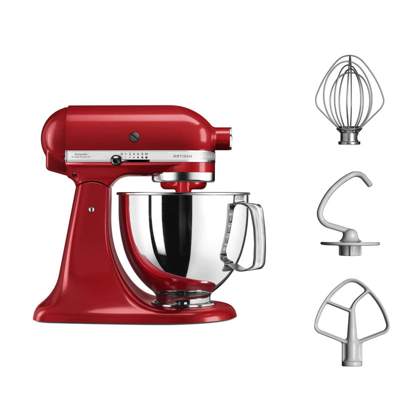 KitchenAid 125 Artisan Tilt-Head Stand Mixer - Empire Red