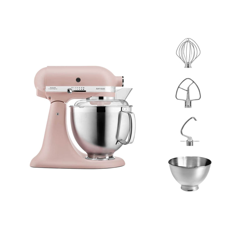 KitchenAid 185 Artisan Tilt-Head Stand Mixer - Feather Pink