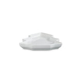 Le Creuset 19cm Stoneware Christmas Tree Plate - White