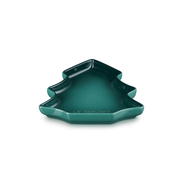 Le Creuset 19cm Stoneware Christmas Tree Plate - Artichaut