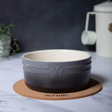 Scruffs Ombré 19cm Stoneware Pet  Bowl - Grey