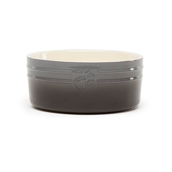 Scruffs Ombré 19cm Stoneware Pet  Bowl - Grey