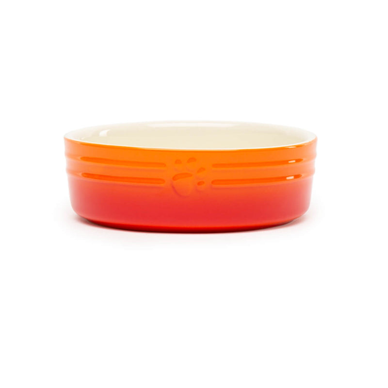 Scruffs Ombré 15cm Stoneware Pet Bowl - Orange