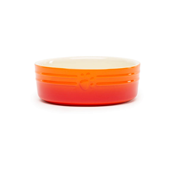 Scruffs Ombré 13cm Stoneware Pet Bowl - Orange