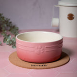 Scruffs Ombré 13cm Stoneware Pet Bowl - Pink