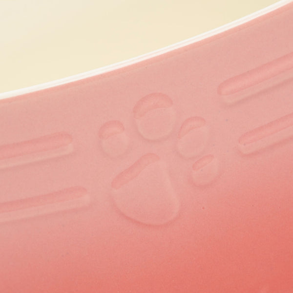 Scruffs Ombré 15cm Stoneware Pet Bowl - Pink