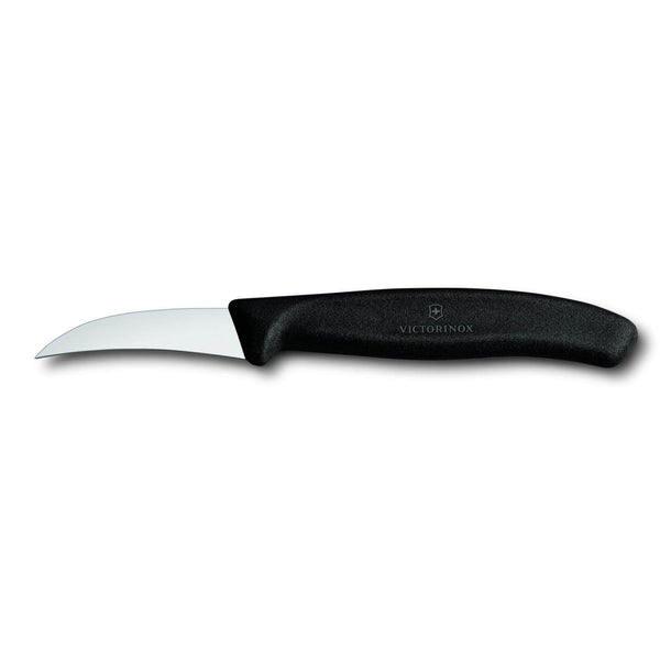 Victorinox Swiss Classic 6cm Curved Shaping Knife - Black