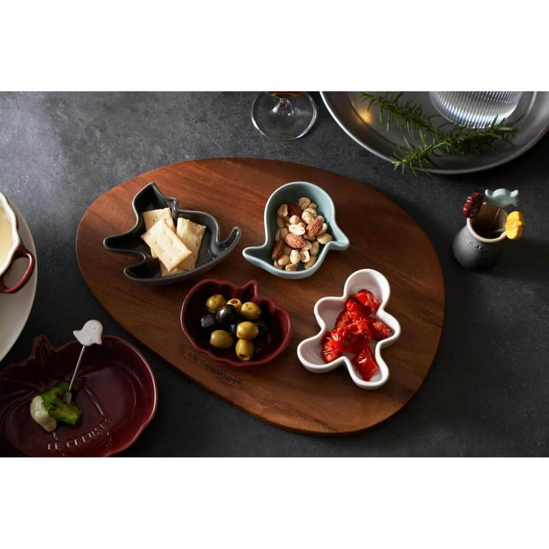 Le Creuset Stoneware 4-Piece Halloween Dish Set