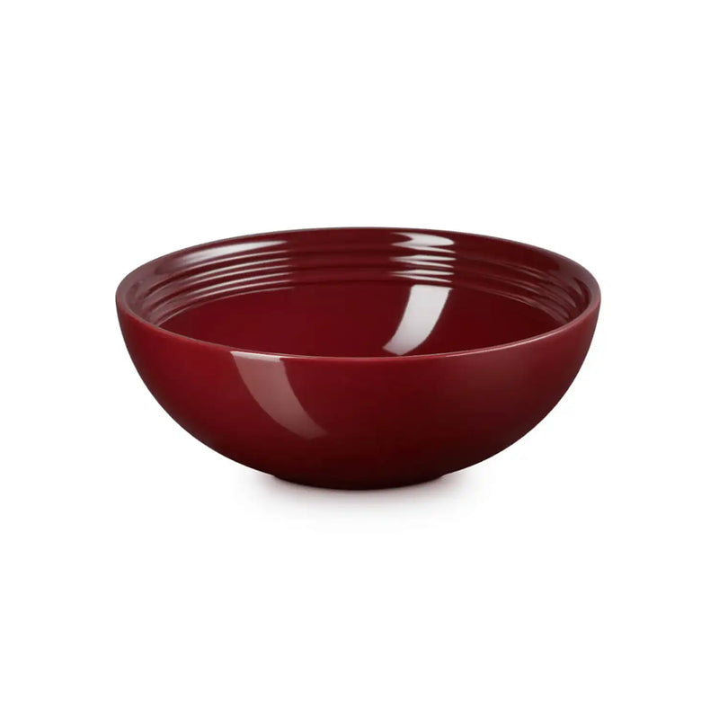 Le Creuset 24cm Round Stoneware Serving Bowl - Garnet