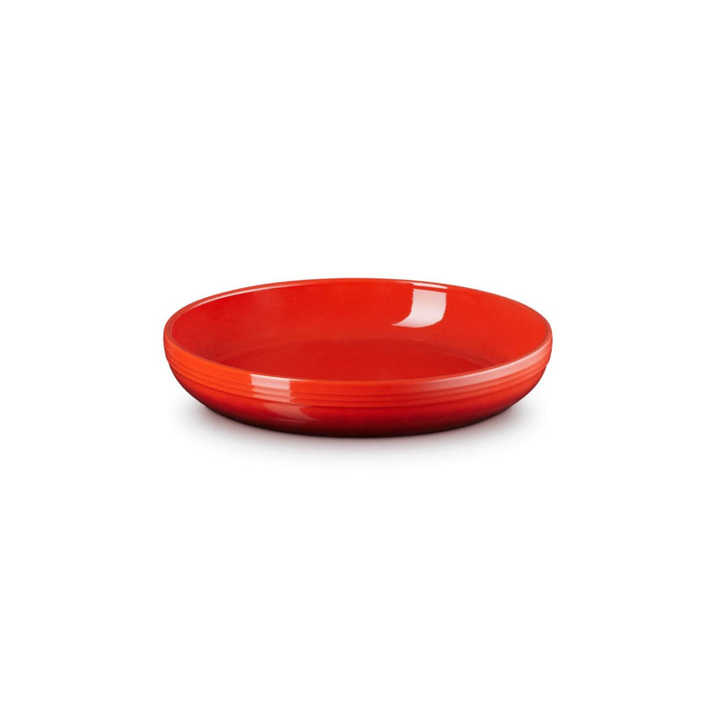 Le Creuset 22cm Stoneware Coupe Pasta Bowl - Cerise