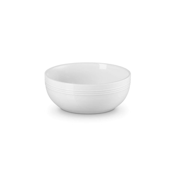 Le Creuset 16cm Stoneware Coupe Cereal Bowl - White