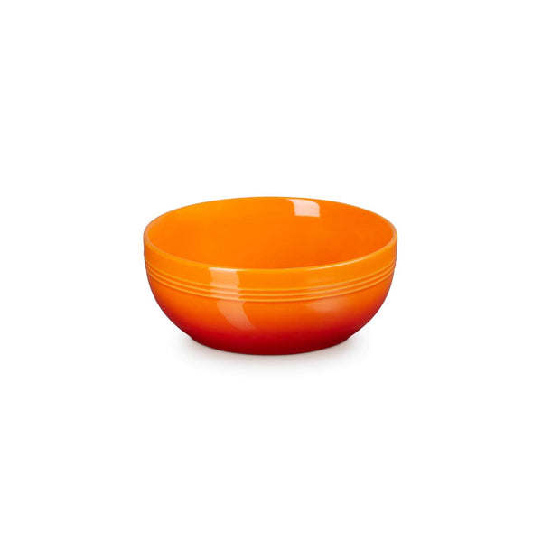 Le Creuset 16cm Stoneware Coupe Cereal Bowl - Volcanic