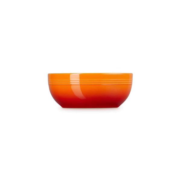 Le Creuset 16cm Stoneware Coupe Cereal Bowl - Volcanic