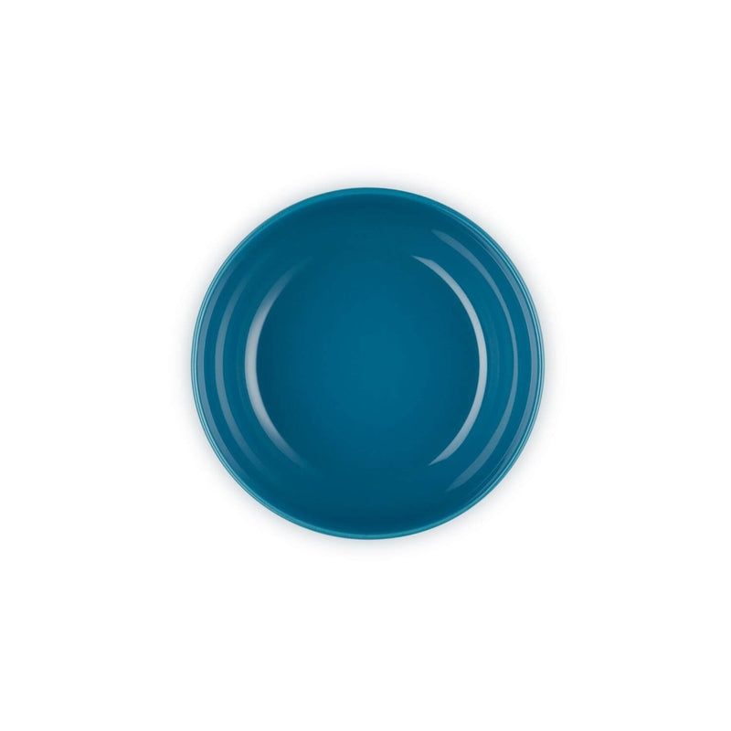 Le Creuset 16cm Stoneware Coupe Cereal Bowl - Deep Teal