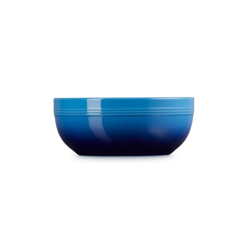 Le Creuset 20cm Stoneware Coupe Serve Bowl - Azure