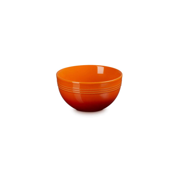 Le Creuset 12cm Stoneware Round Coupe Snack Bowl - Volcanic