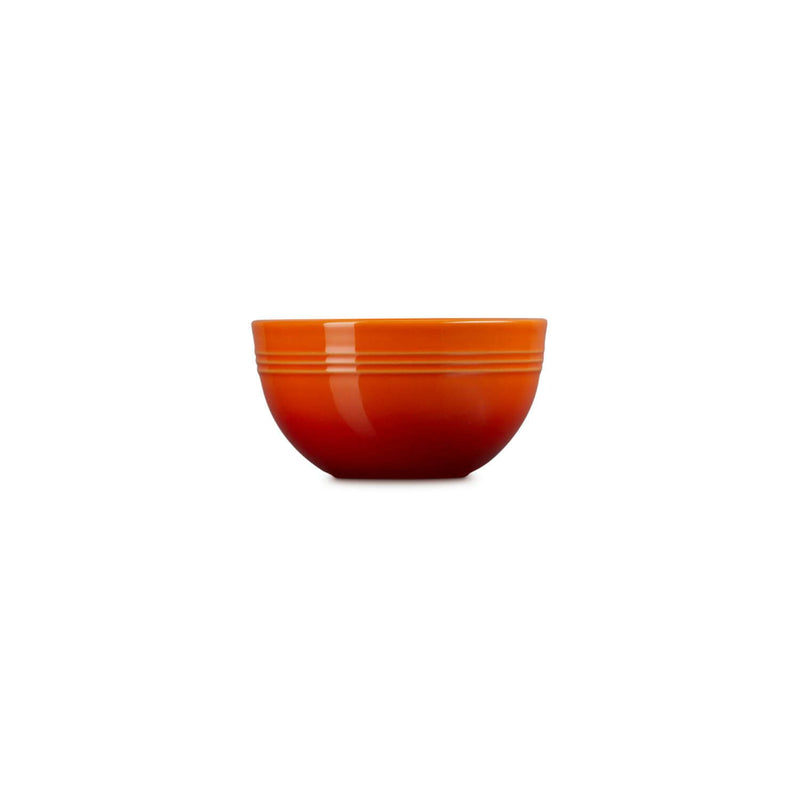 Le Creuset 12cm Stoneware Round Coupe Snack Bowl - Volcanic