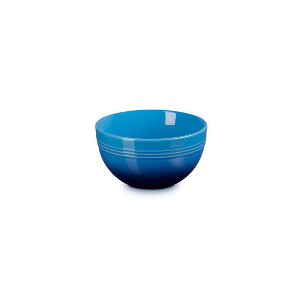 Le Creuset 12cm Stoneware Round Coupe Snack Bowl - Azure