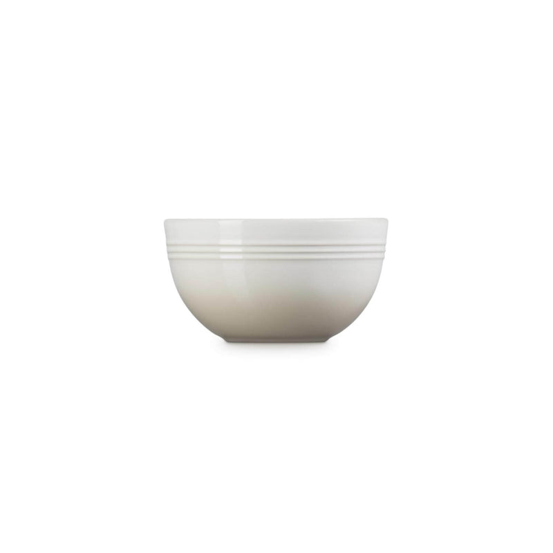 Le Creuset 12cm Stoneware Round Coupe Snack Bowl - Meringue