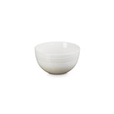 Le Creuset 12cm Stoneware Round Coupe Snack Bowl - Meringue