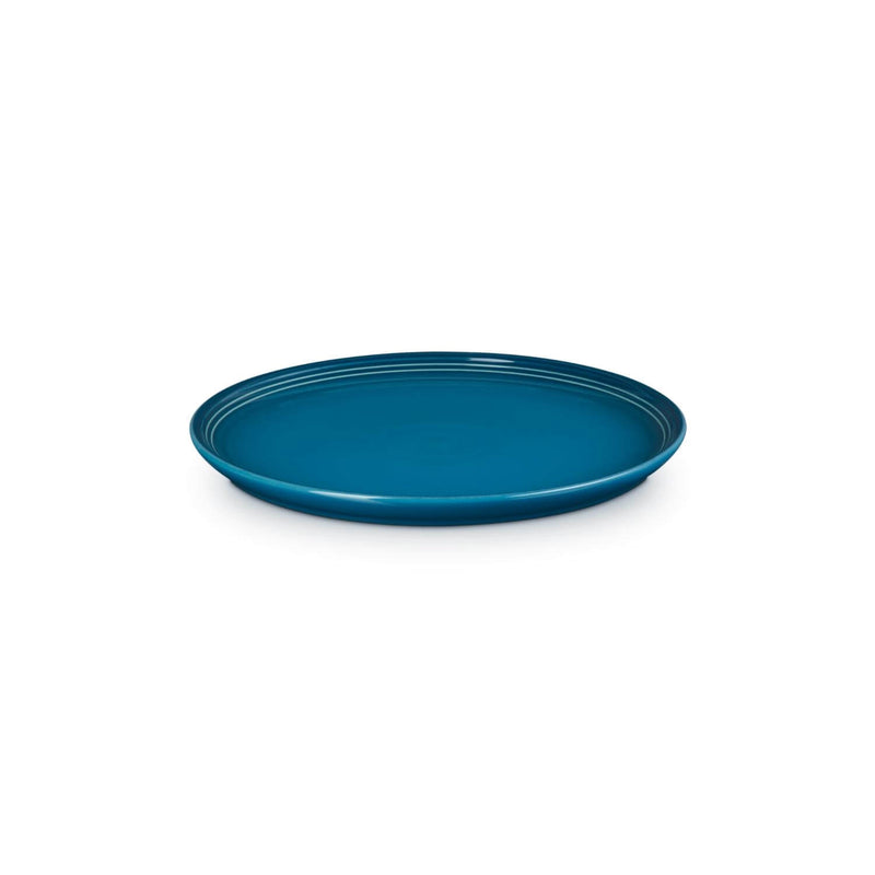 Le Creuset 22cm Stoneware Coupe Side Plate - Deep Teal