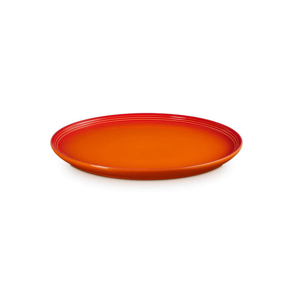 Le Creuset 27cm Stoneware Coupe Dinner Plate - Volcanic