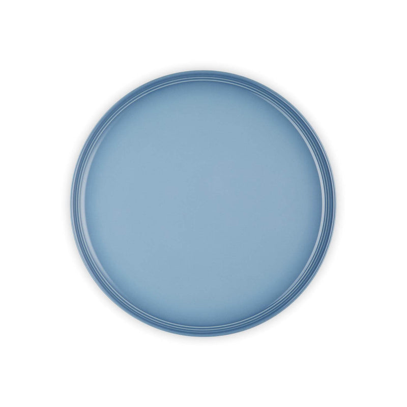 Le Creuset 27cm Stoneware Coupe Dinner Plate - Chambray