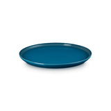 Le Creuset 27cm Stoneware Coupe Dinner Plate - Deep Teal