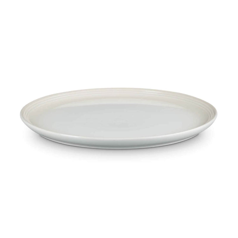 Le Creuset 27cm Stoneware Coupe Dinner Plate - Meringue