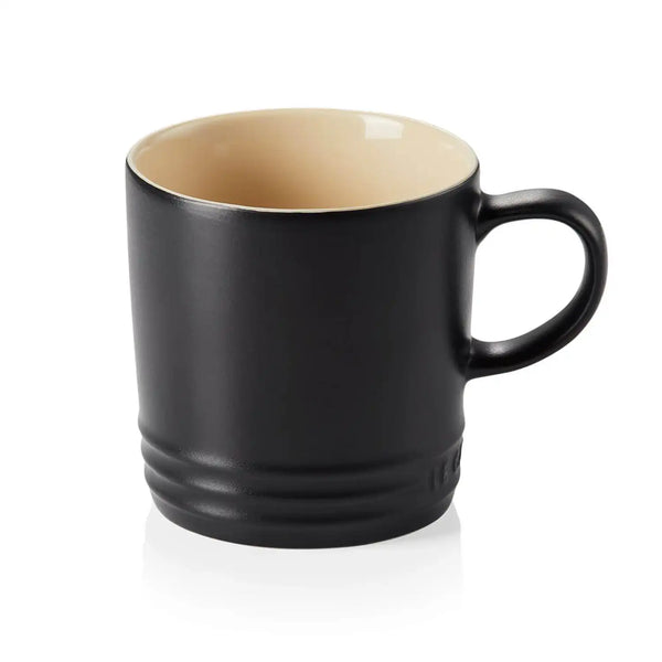 Le Creuset Stoneware 350ml Mug - Satin Black