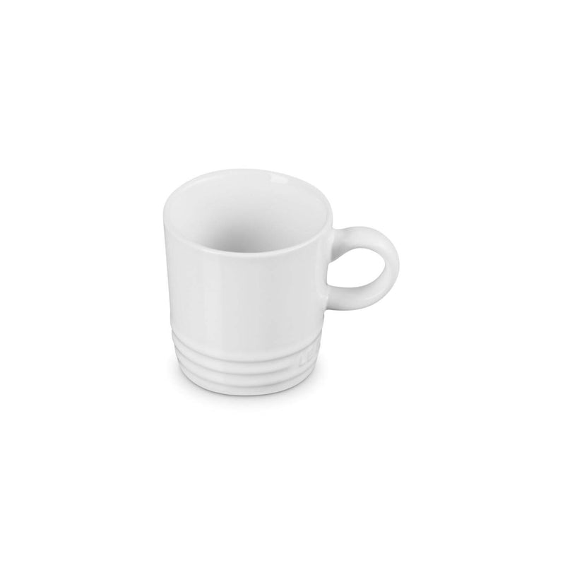 Le Creuset Stoneware Espresso Mug - White