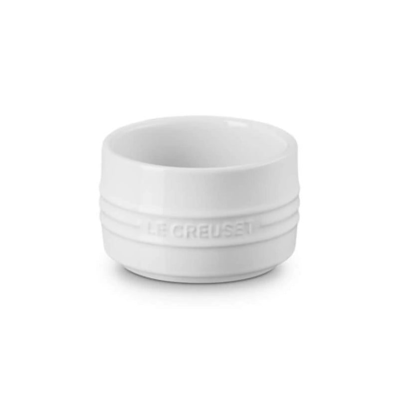 Le Creuset Stoneware Stackable Ramekin - White