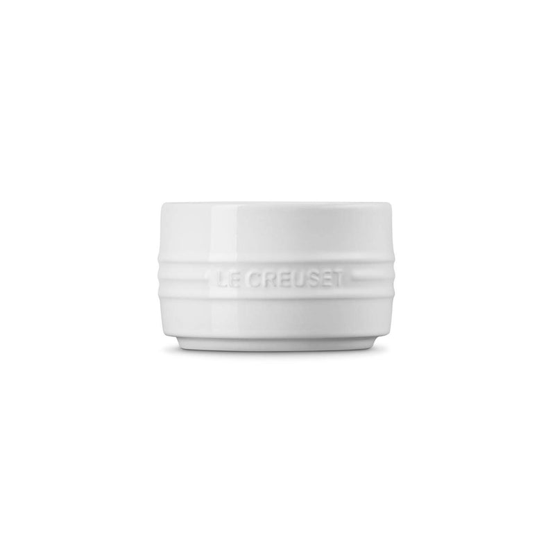 Le Creuset Stoneware Stackable Ramekin - White