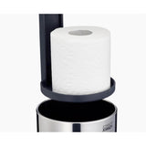 Joseph Joseph EasyStore Luxe Stainless Steel Concealed Toilet Roll Holder