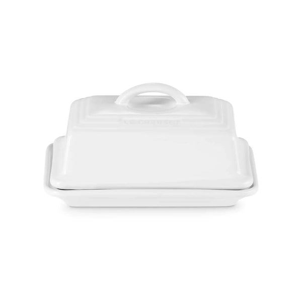 Le Creuset Stoneware Butter Dish - White