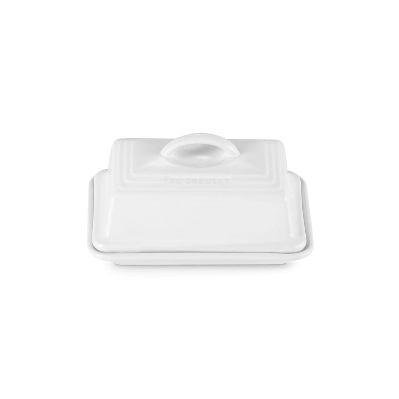 Le Creuset Stoneware Butter Dish - White