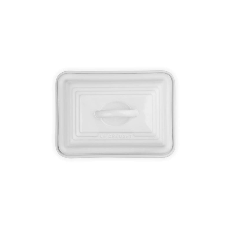 Le Creuset Stoneware Butter Dish - White